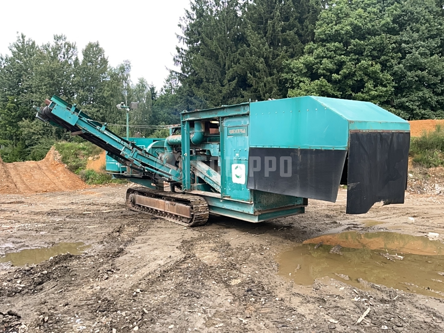 Westeria WindSifter on tracks - - Used Screen