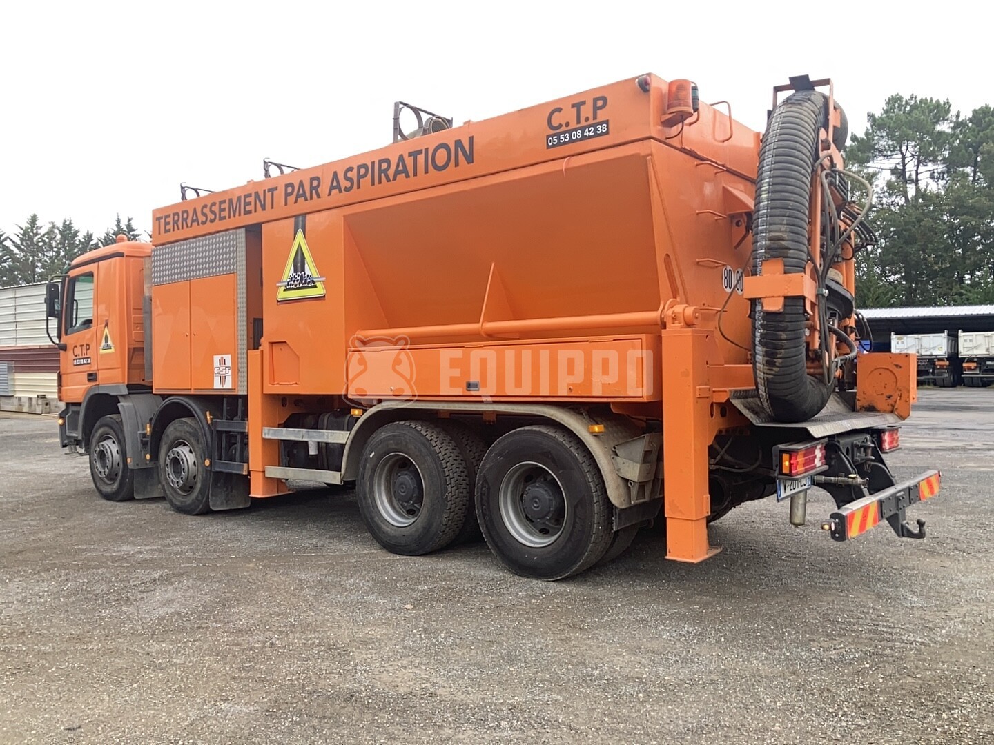 Mercedes-Benz Actros 3241 K 8x4 2004 RSP ESE 32 / 7-2 Double Turbine - - Used Suction Excavator