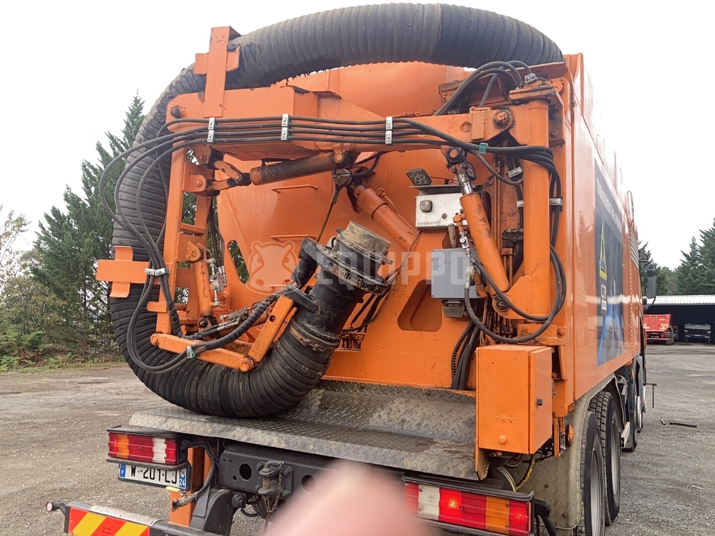 Mercedes-Benz Actros 3241 K 8x4 2004 RSP ESE 32 / 7-2 Double Turbine - - Used Suction Excavator
