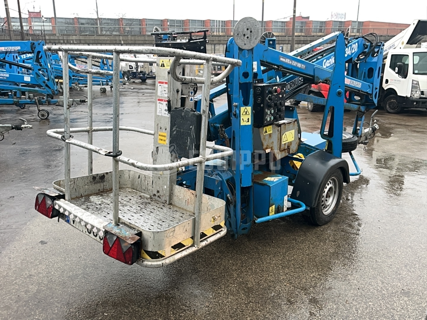Genie TZ34 (12m) - - Used Truck-Mounted Boom Lift
