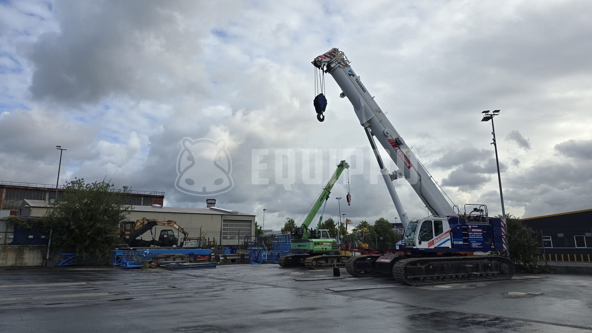 Tadano GTC-800 Mantis - - Used Crawler Crane