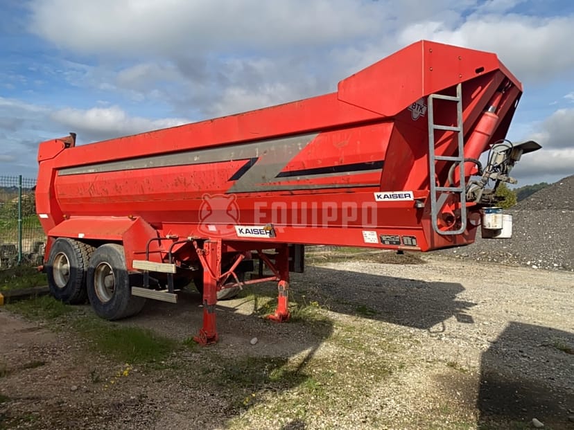 Picture of the ROBUSTE KAISER S3302A Steel Trailer