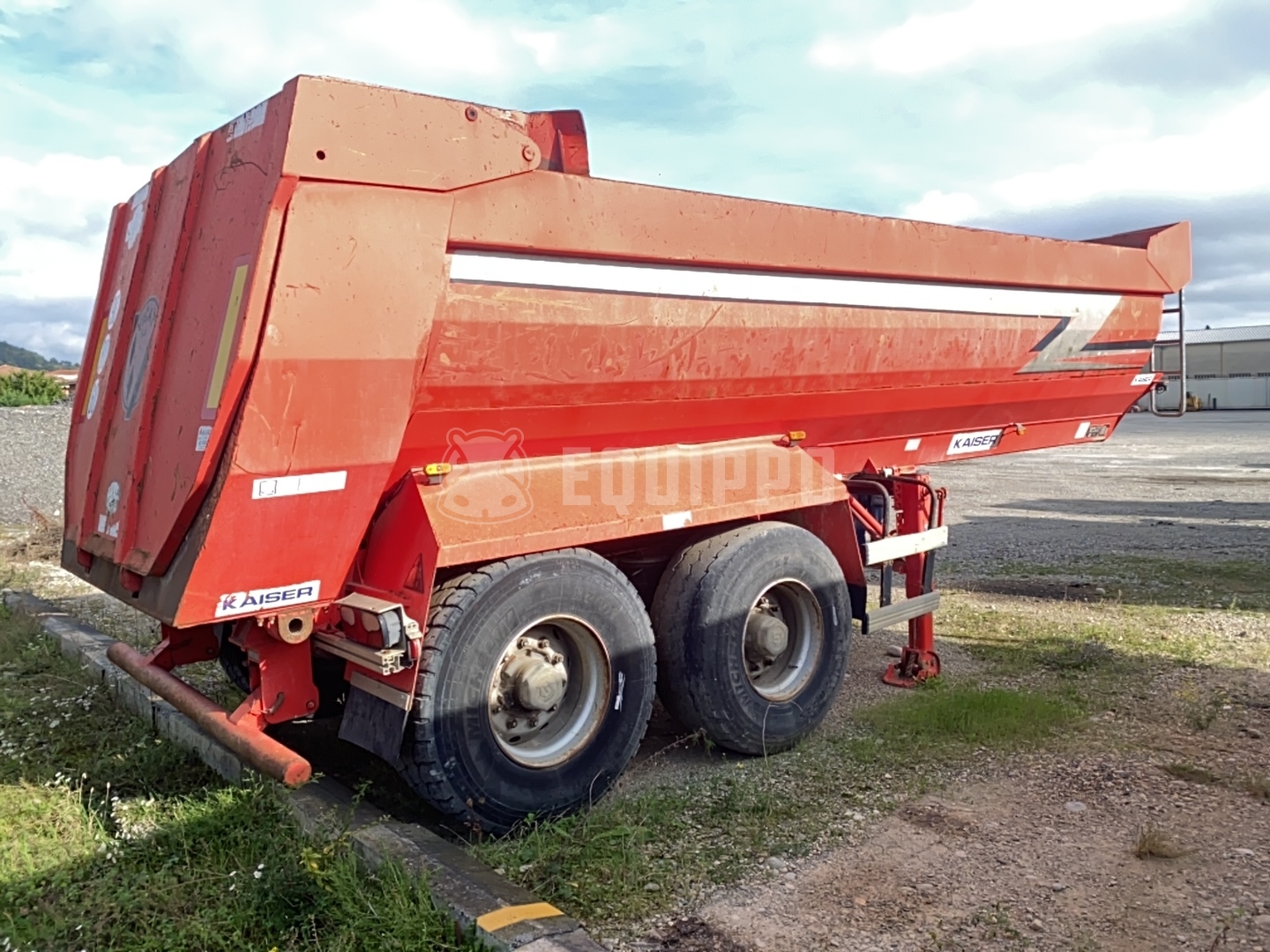 ROBUSTE KAISER S3302A Steel Trailer - - Used Tipper Semi-trailer