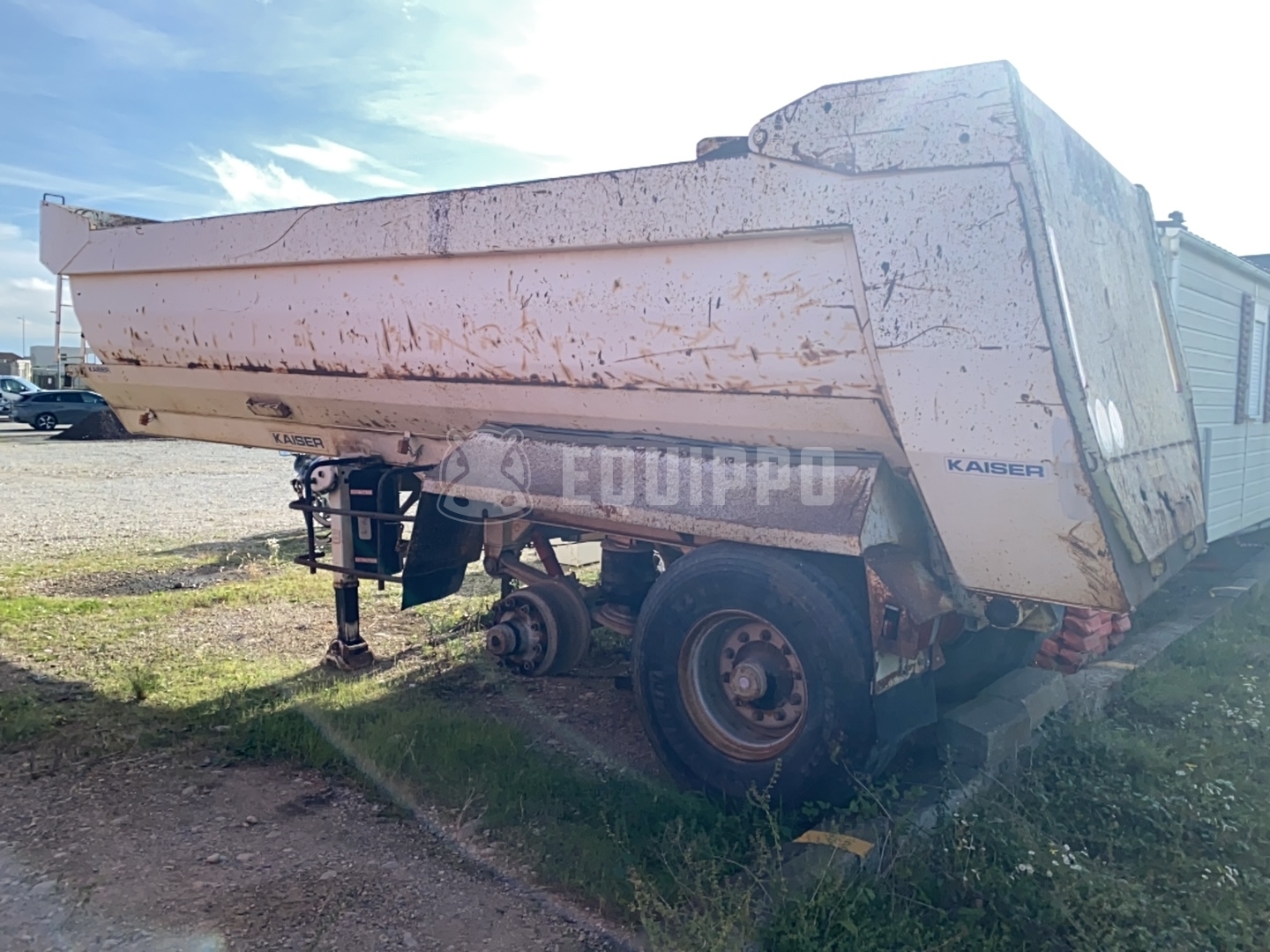 ROBUSTE KAISER S3302V Steel Trailer - - Used Tipper Semi-trailer