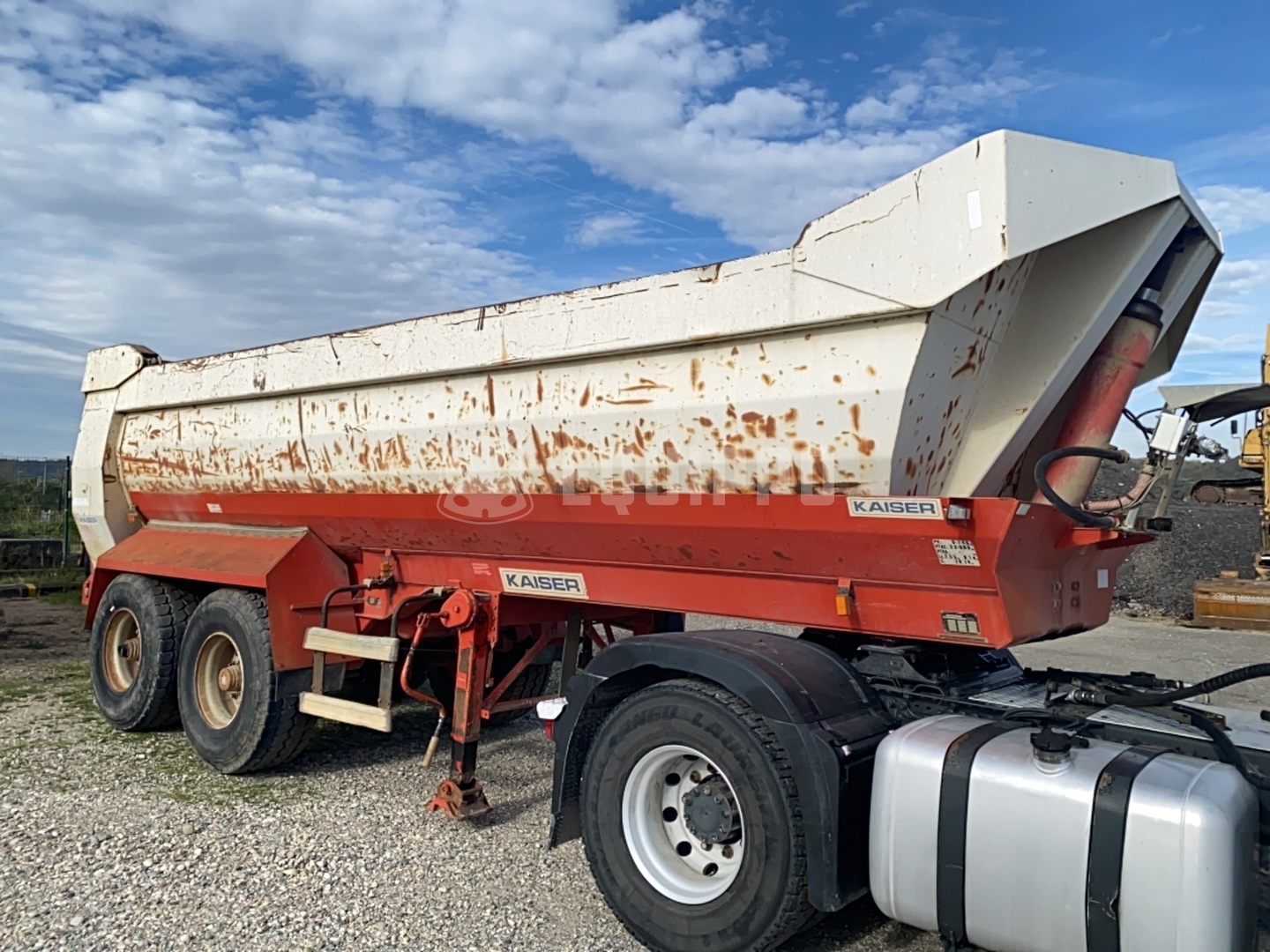 ROBUSTE KAISER S3302V Steel Trailer - - Used Tipper Semi-trailer