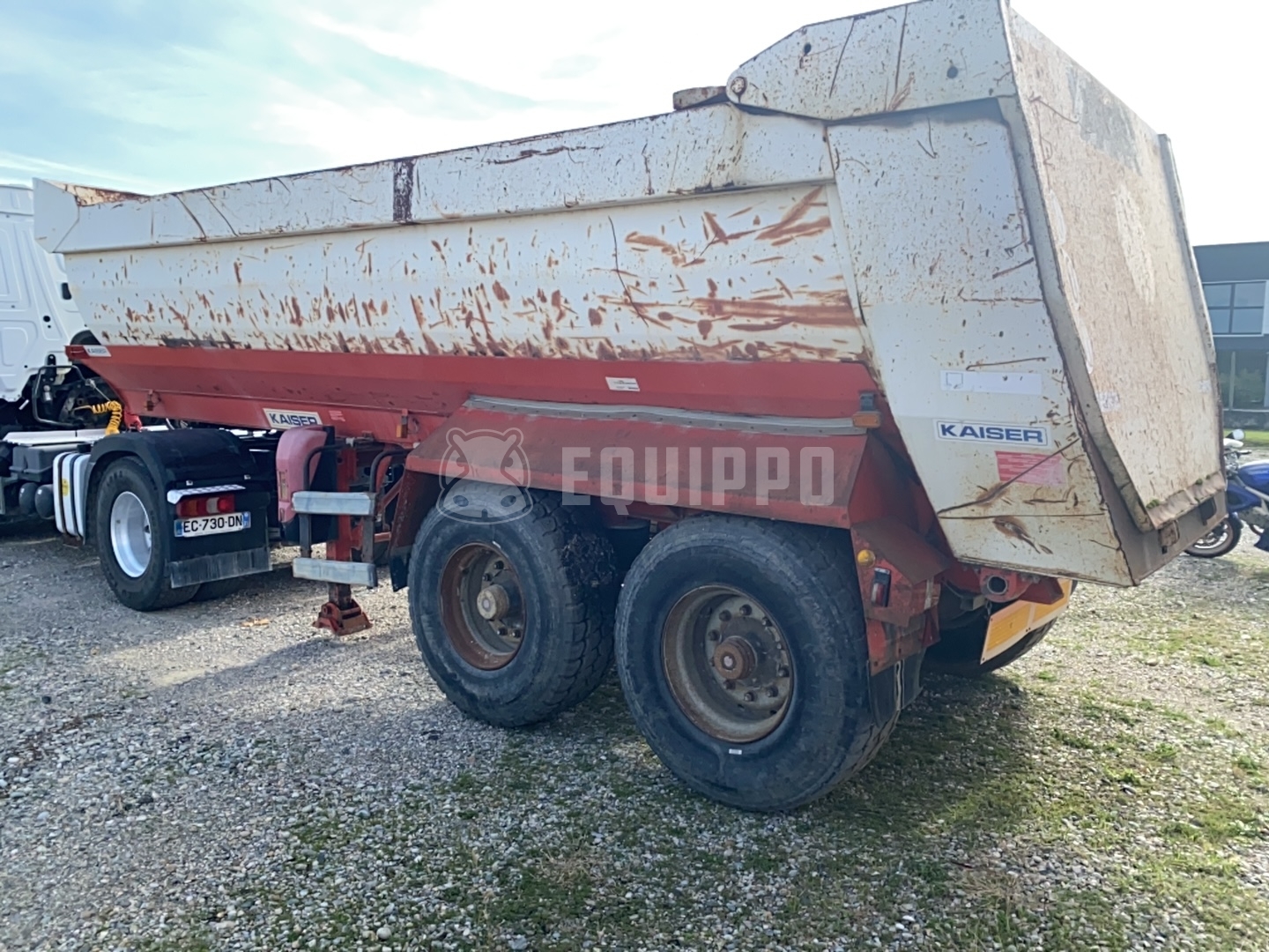ROBUSTE KAISER S3302V Steel Trailer - - Used Tipper Semi-trailer