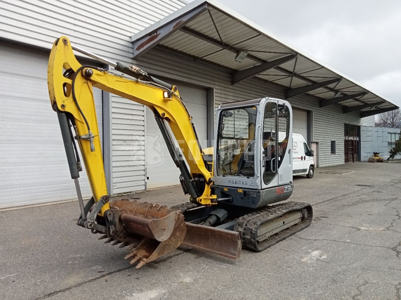 Wacker Neuson 50Z3 with 3 excavator buckets - - Used Mini Excavator < 7t