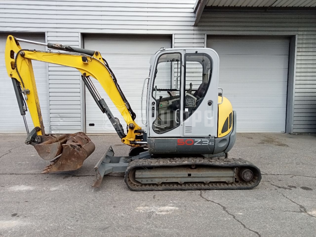 Wacker Neuson 50Z3 with 3 excavator buckets - - Used Mini Excavator < 7t