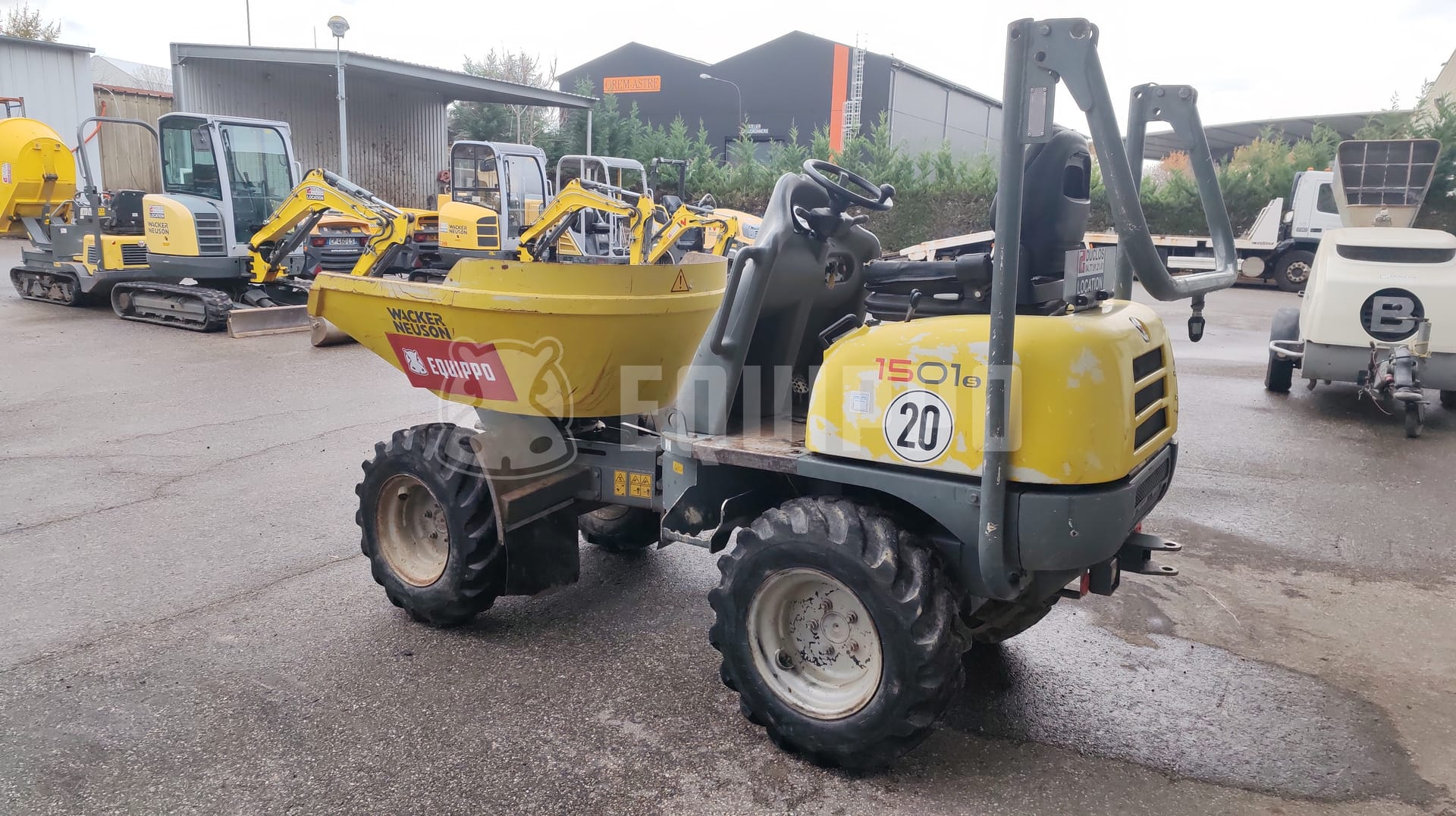 Wacker Neuson 1501.0 - - Used Site Dumper