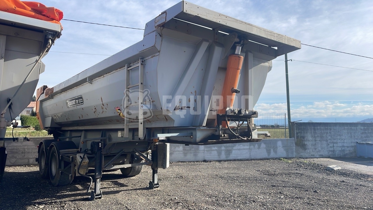 Louault VF9 Steel Trailer - - Used Tipper Semi-trailer