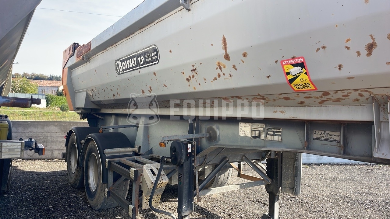 Louault VF9 Steel Trailer - - Used Tipper Semi-trailer