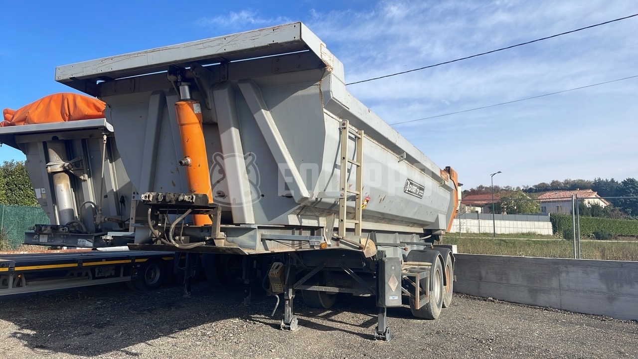 Louault VF9 Steel Trailer - - Used Tipper Semi-trailer