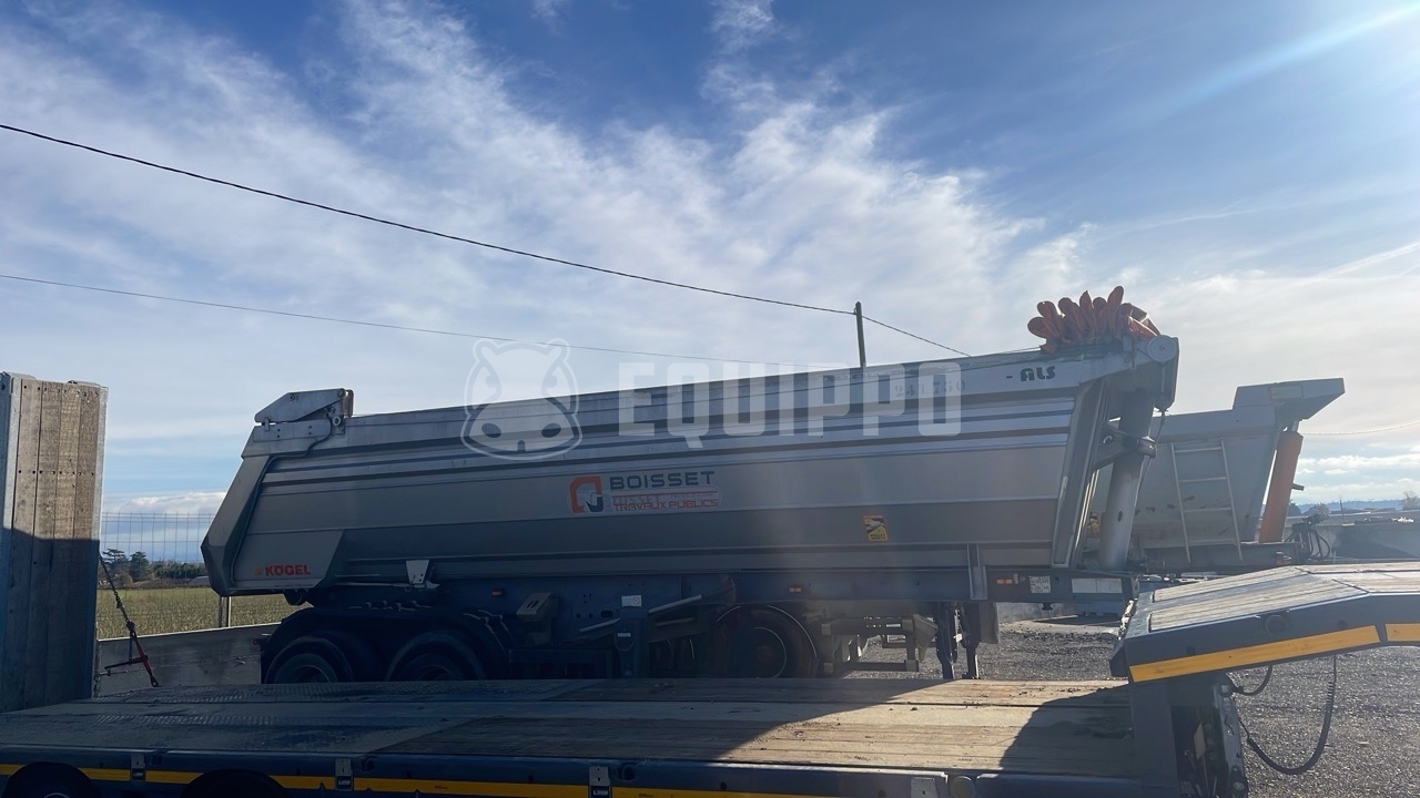 Kögel S2T4S22E Aluminum Trailer - - Used Tipper Semi-trailer