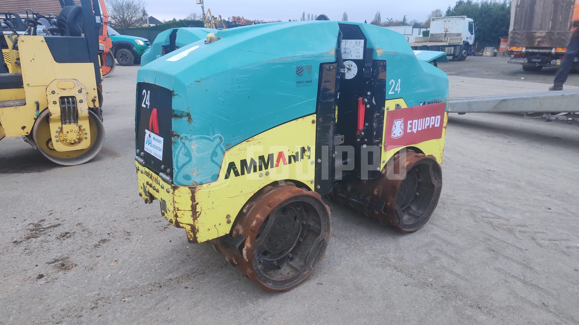 Ammann ARR 1575  - - Used Tandem Roller