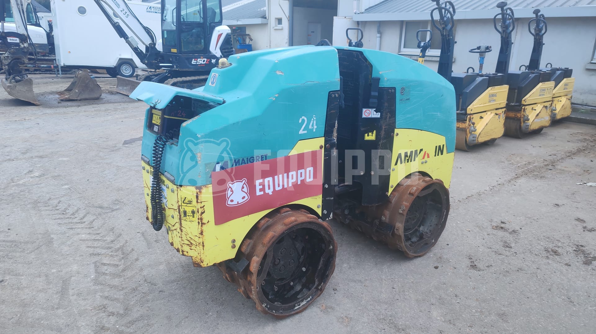 Ammann ARR 1575  - - Used Tandem Roller