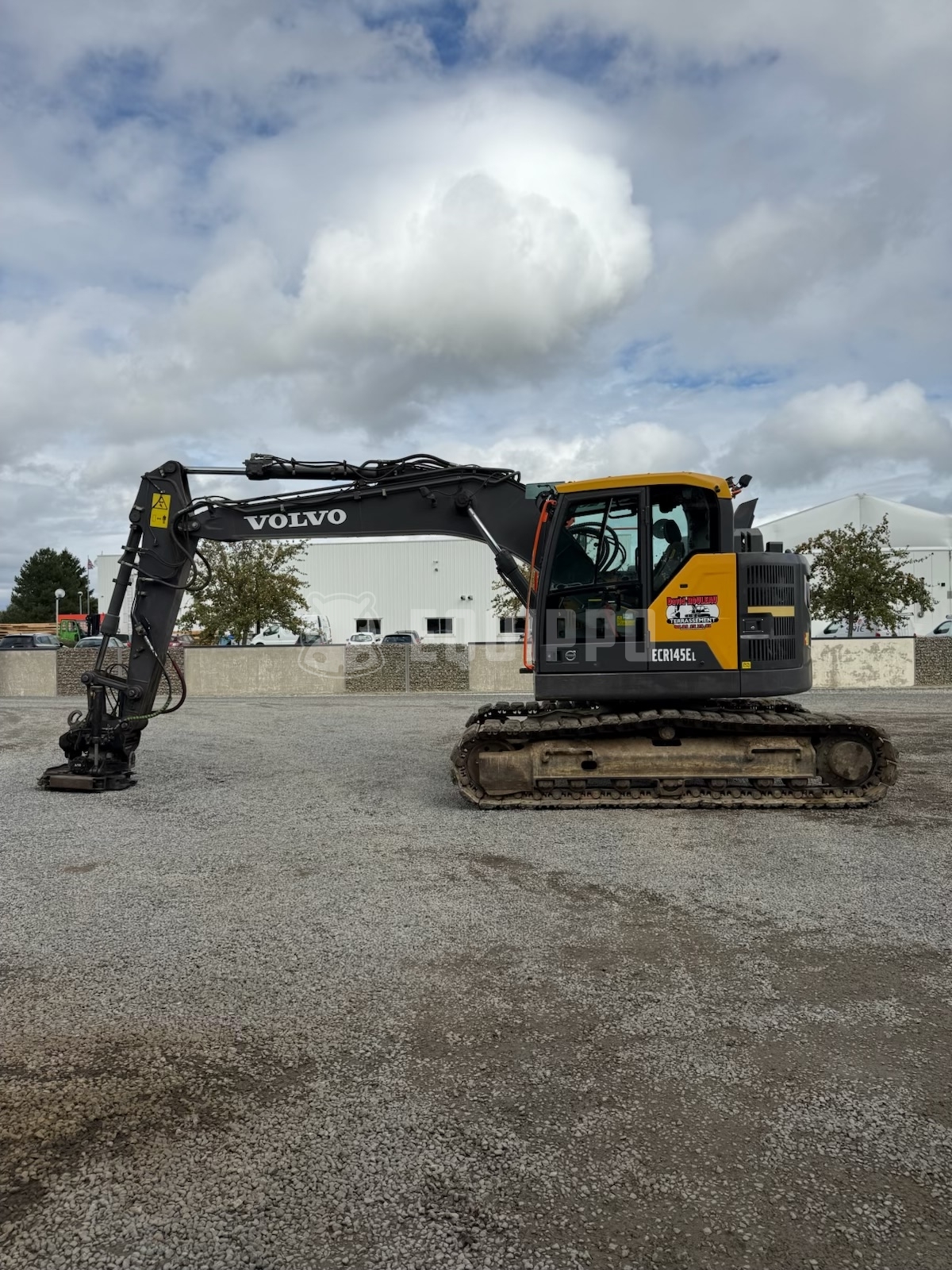 Volvo ECR145EL with Steelwrist rototilt and 2 buckets - - Used Tracked Excavator
