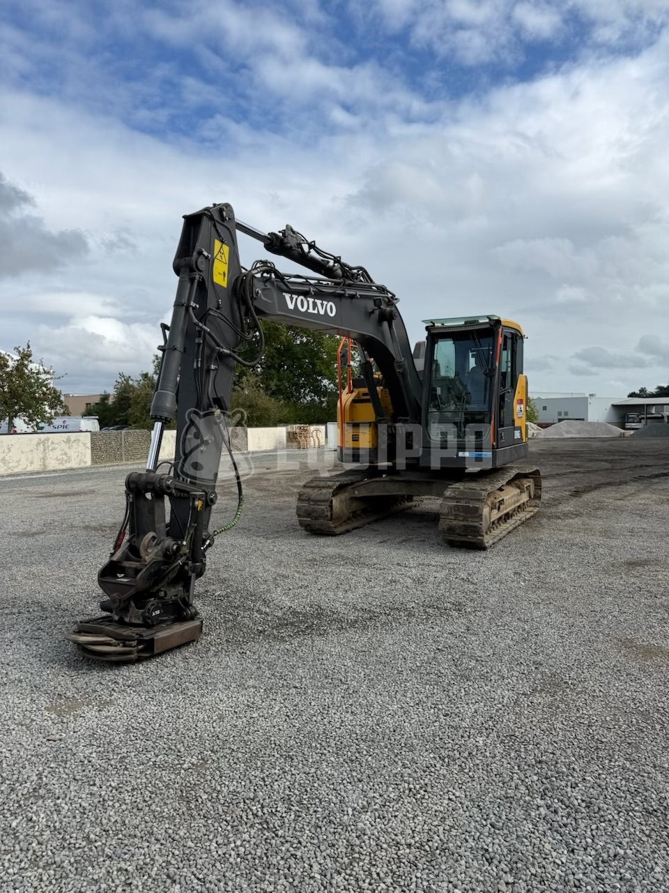 Volvo ECR145EL with Steelwrist rototilt and 2 buckets - - Used Tracked Excavator