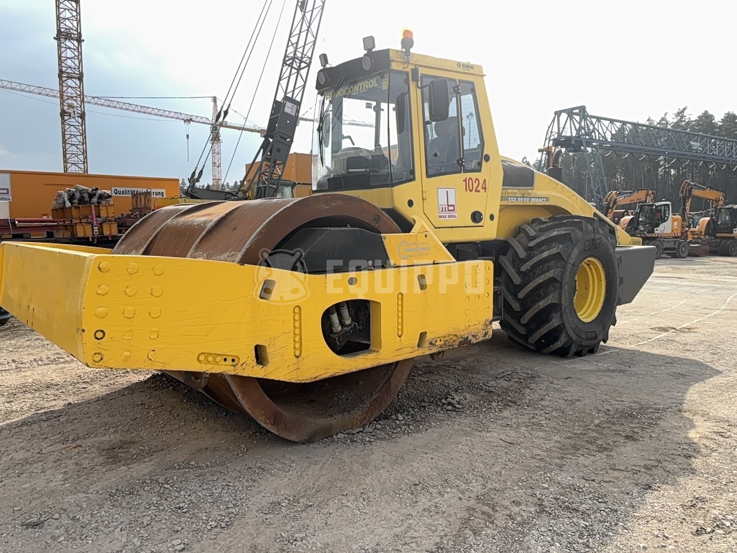 Bomag BW 332 DEEP Impact  - - Used Single Drum Roller