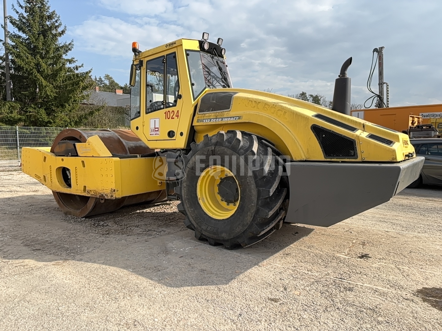 Bomag BW 332 DEEP Impact  - - Used Single Drum Roller