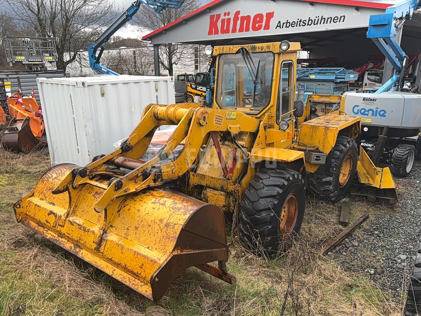Hanomag MF 33C Massey Ferguson / for parts only - - Used Wheel Loader