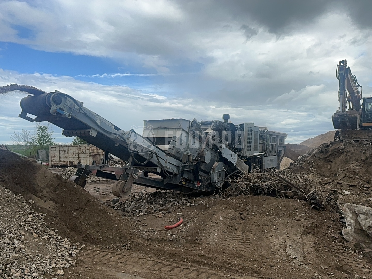 GIPO GIPOREC R 100 FDR GIGA Impact - - Used Crusher