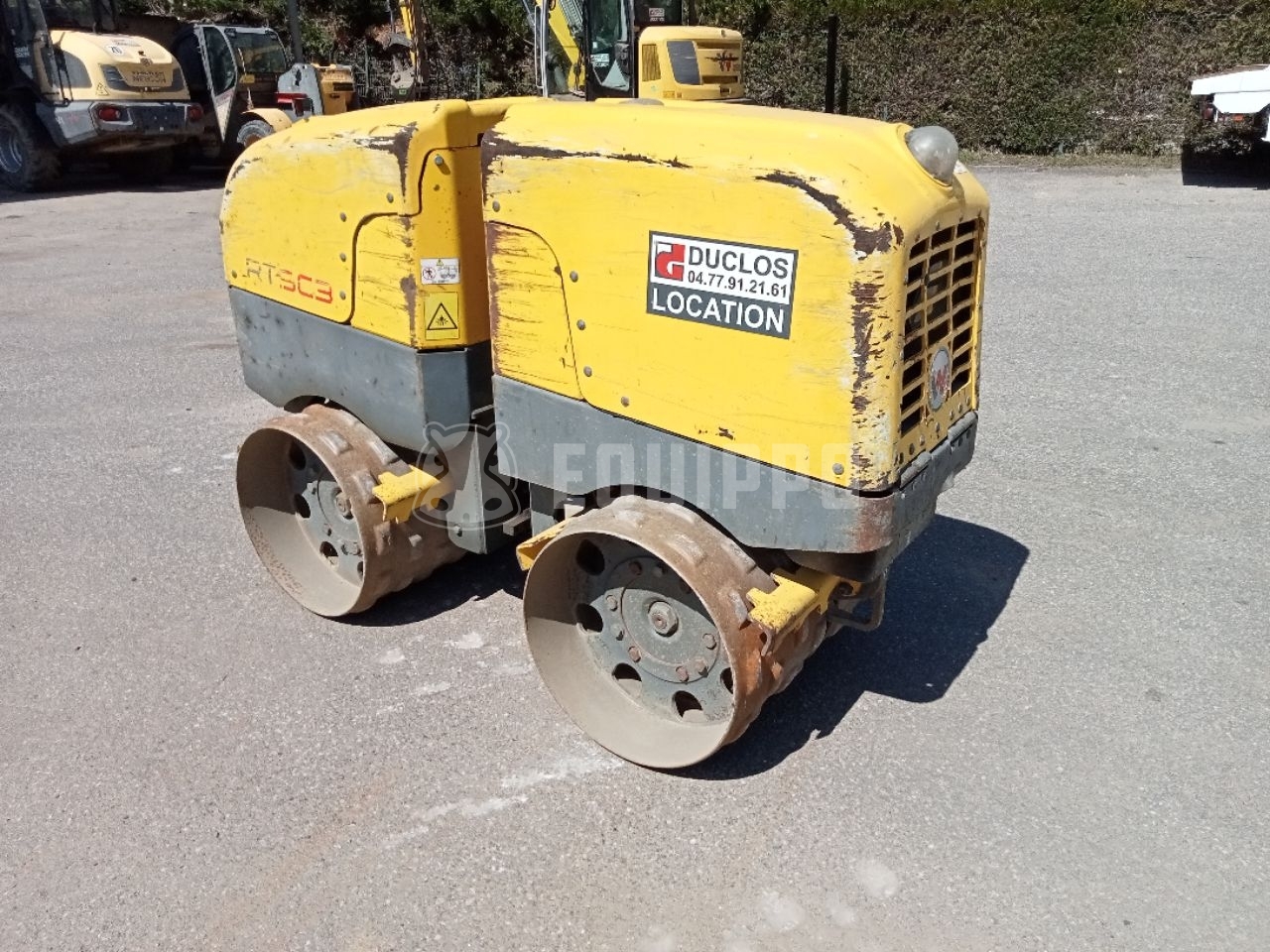 Wacker Neuson RT 82-SC3  - - Used Tandem Roller