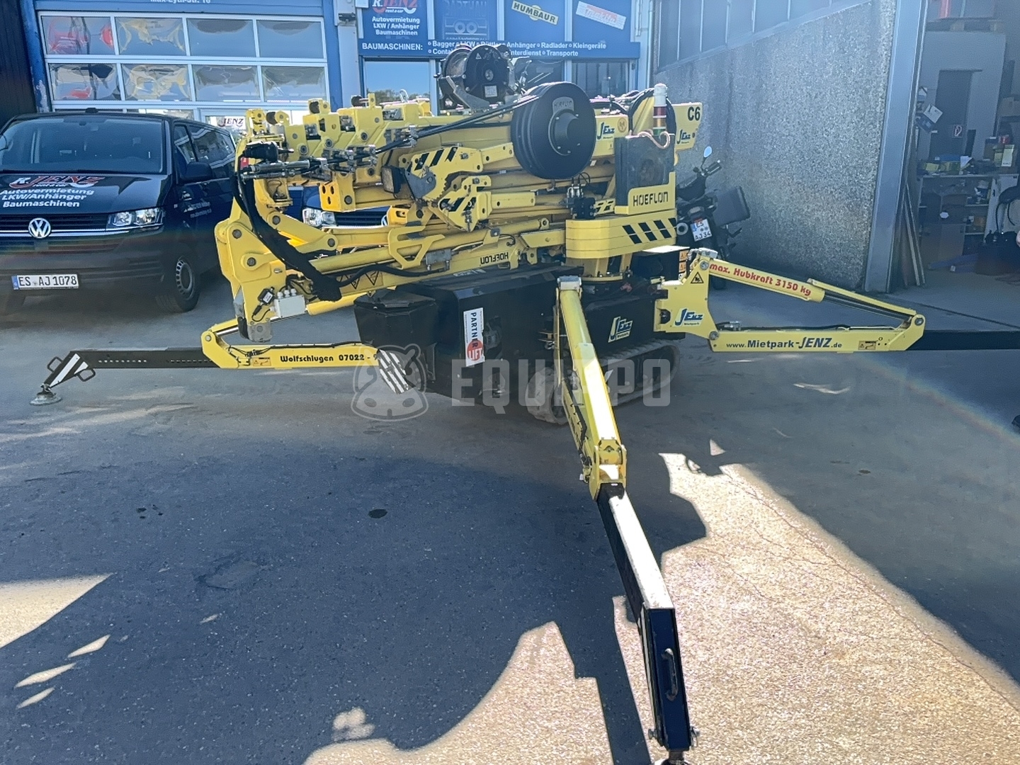 Hoeflon C6  - - Used Crawler Crane