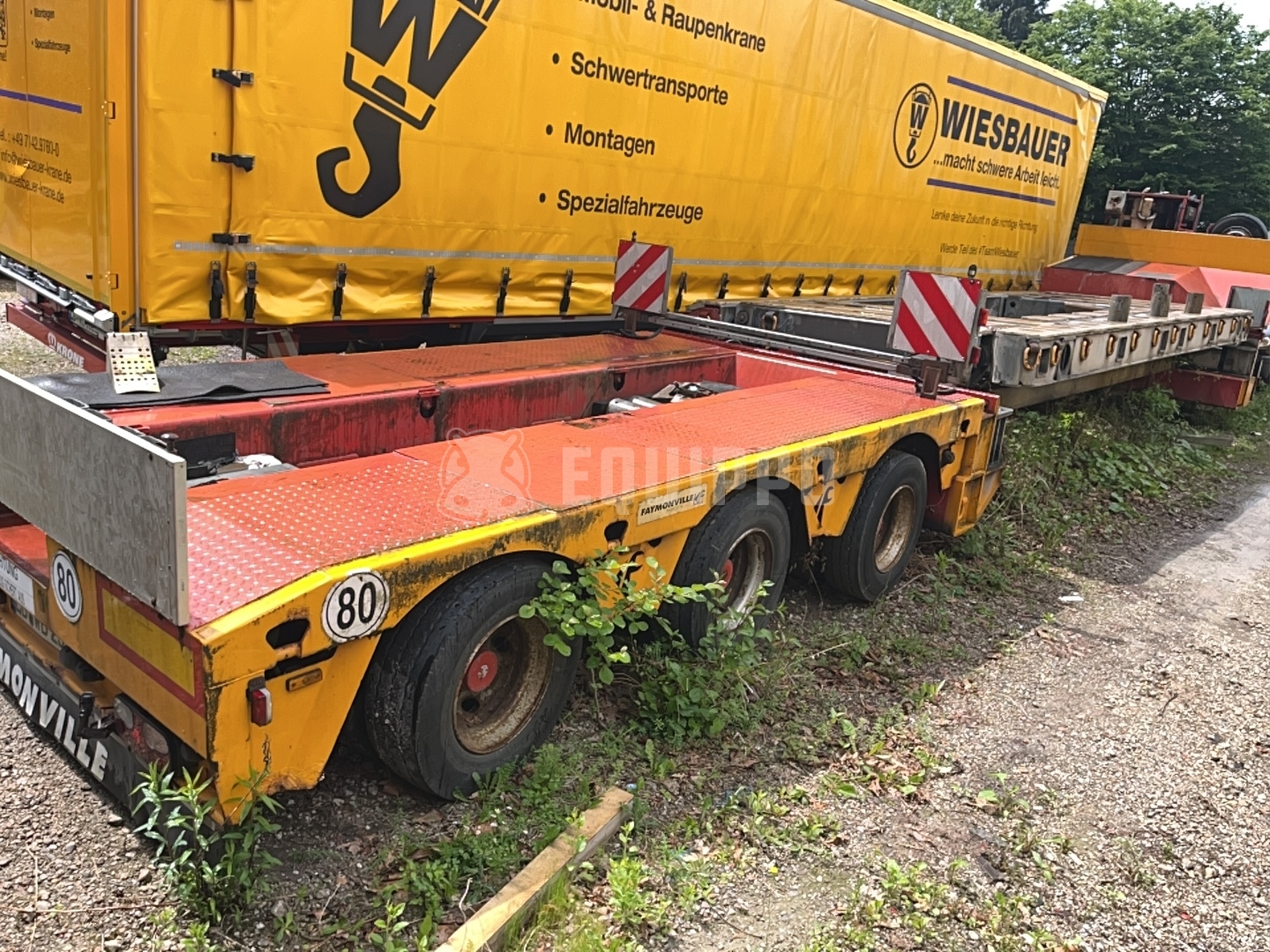 Faymonville STBZ3 - - Used Low Bed Semi-trailer