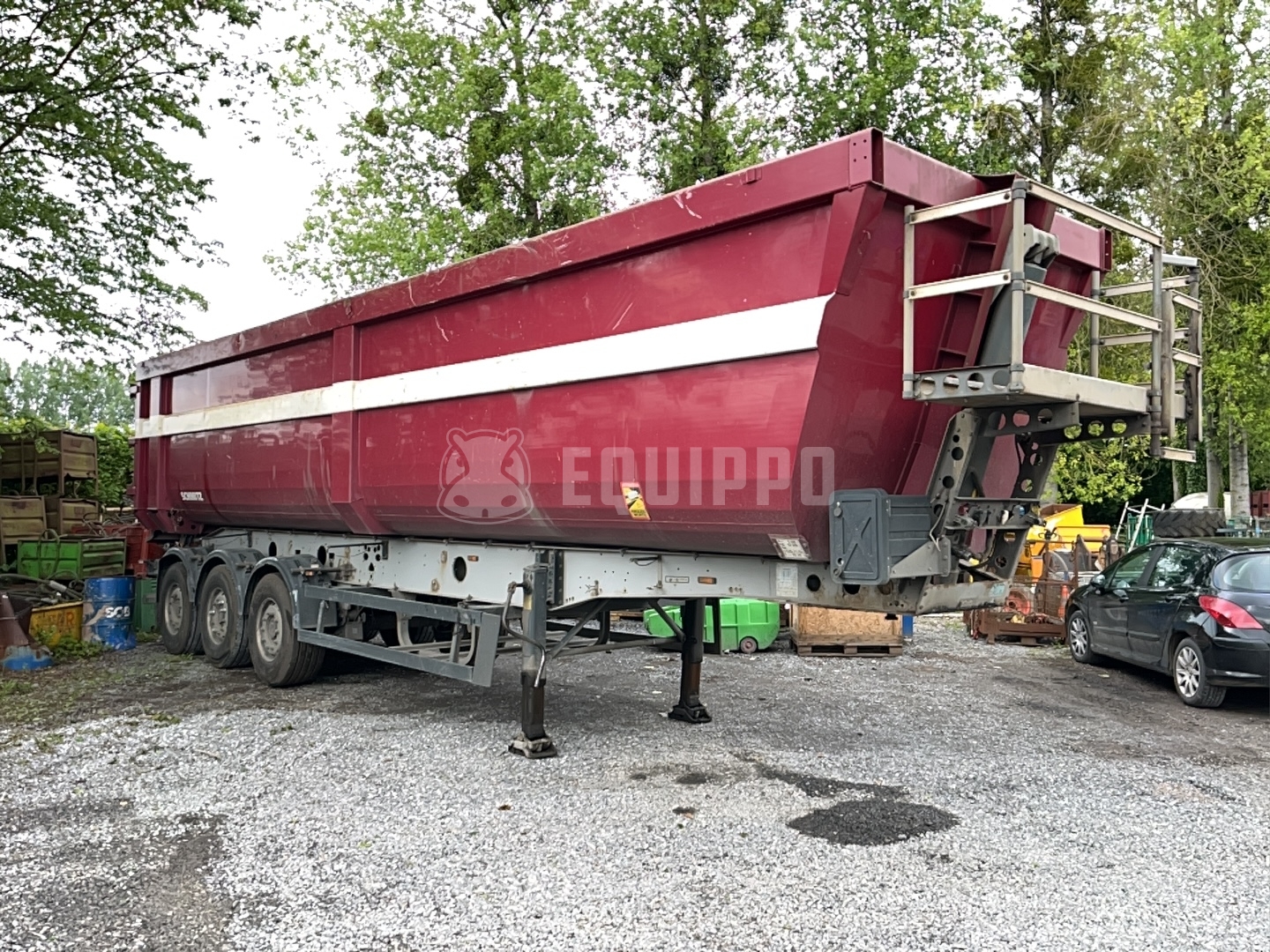 Schmidt SKI 24  - - Used Tipper Semi-trailer