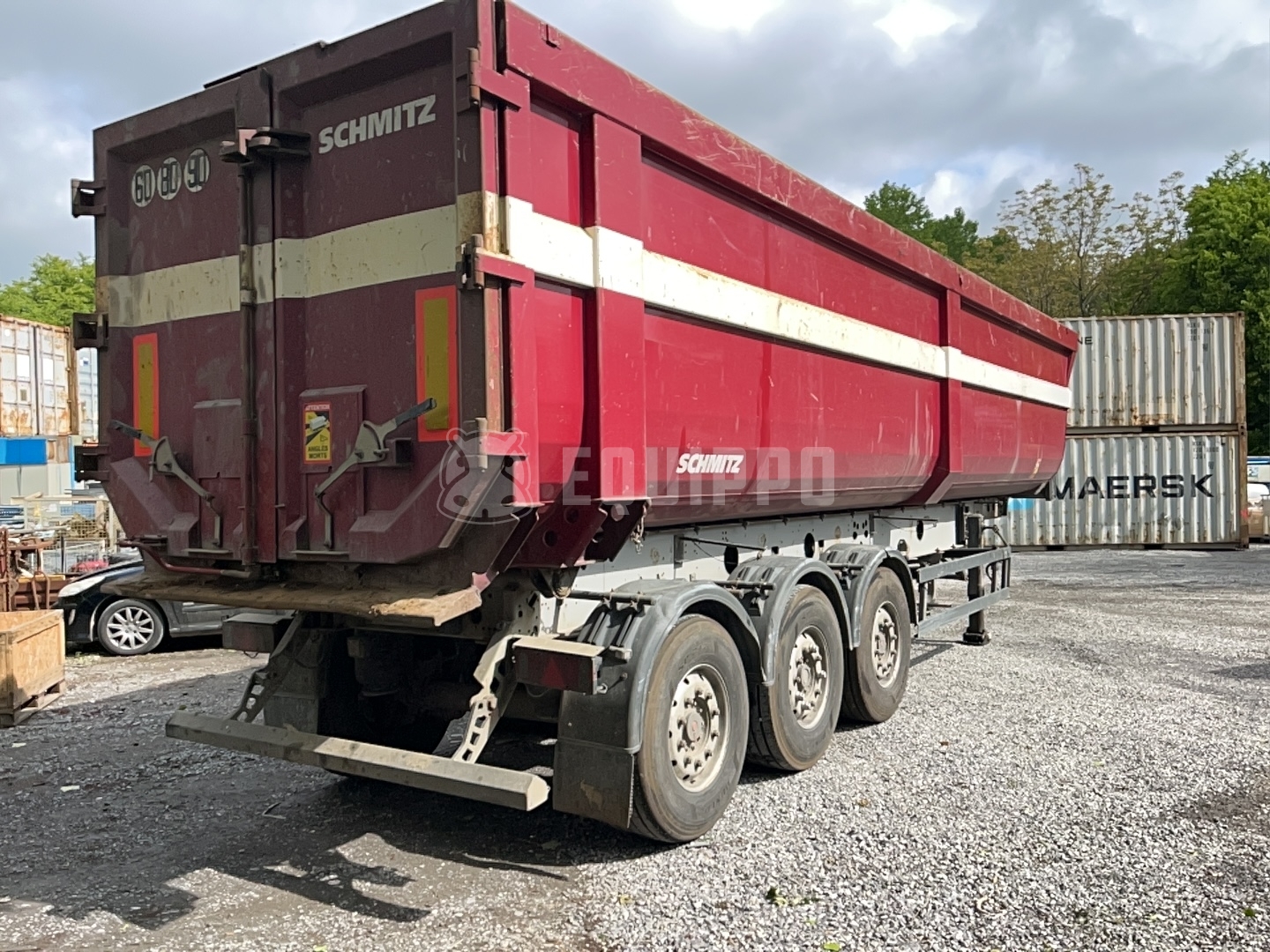 Schmidt SKI 24  - - Used Tipper Semi-trailer