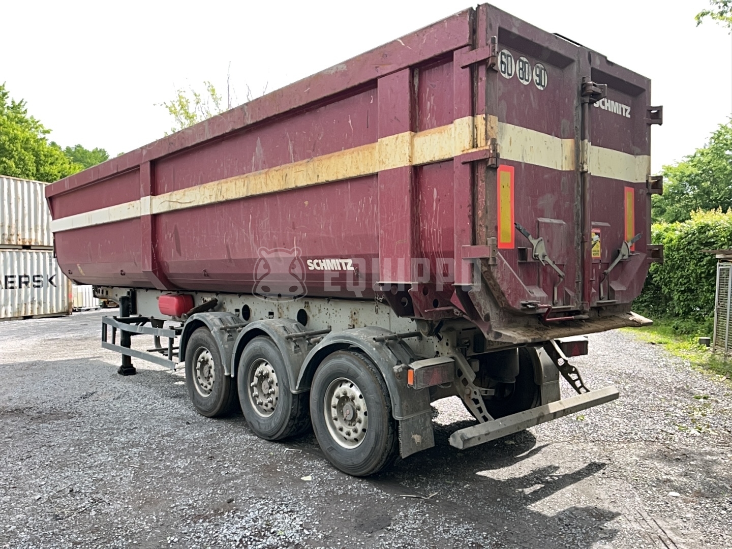 Schmidt SKI 24  - - Used Tipper Semi-trailer