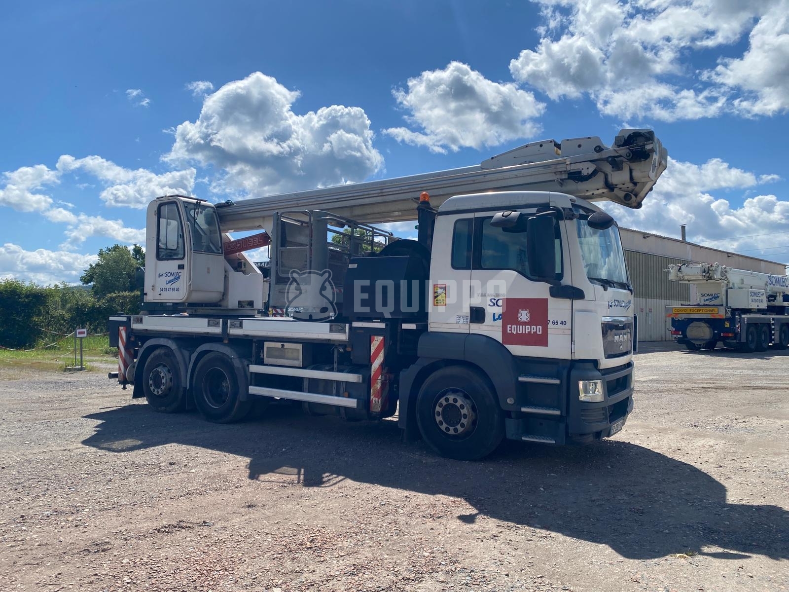 MAN TGS 26.320 6x2-2 BL with Oil Steel Eagle 3526 (35m) - - Used Truck-Mounted Boom Lift