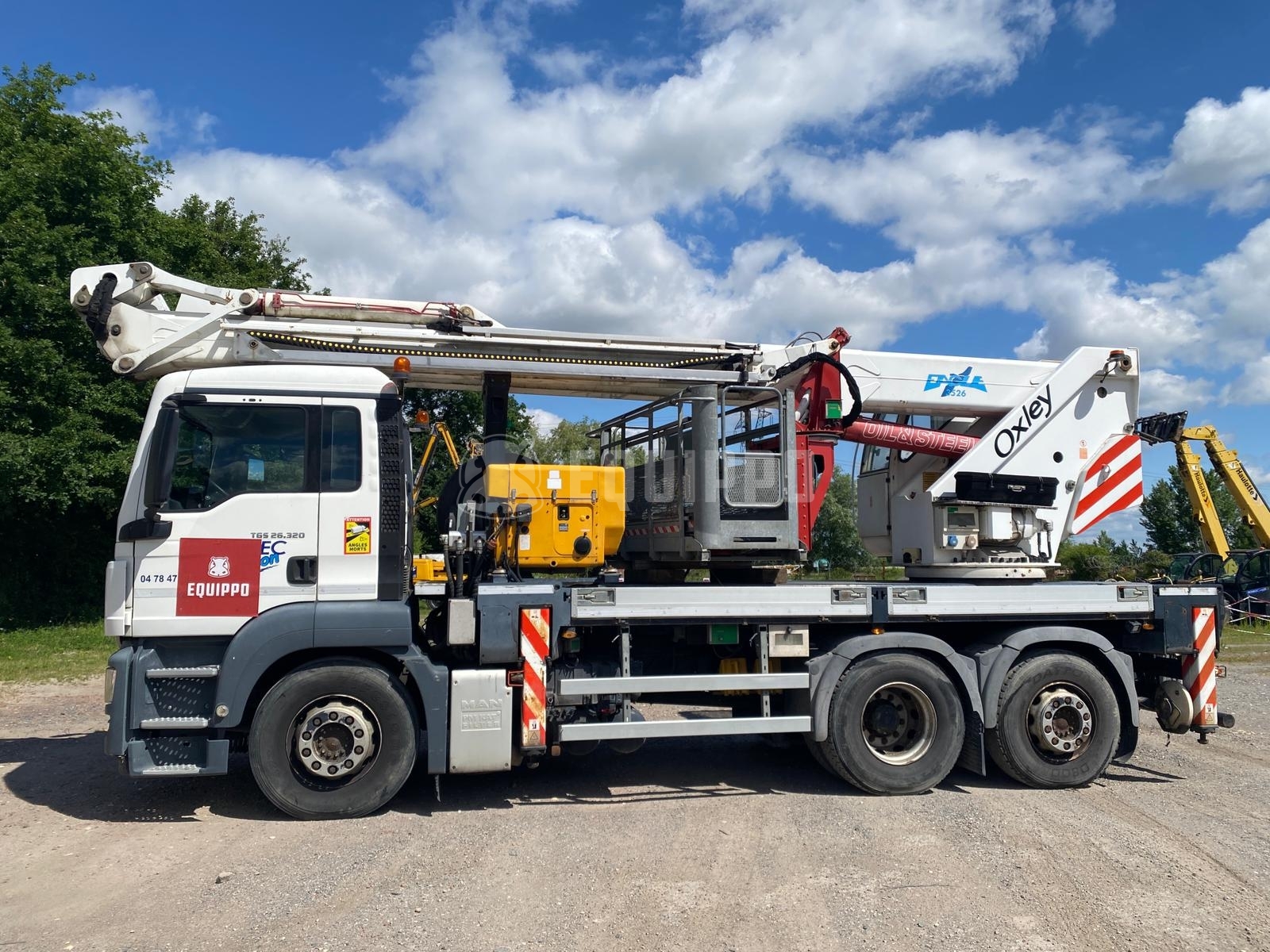 MAN TGS 26.320 6x2-2 BL with Oil Steel Eagle 3526 (35m) - - Used Truck-Mounted Boom Lift