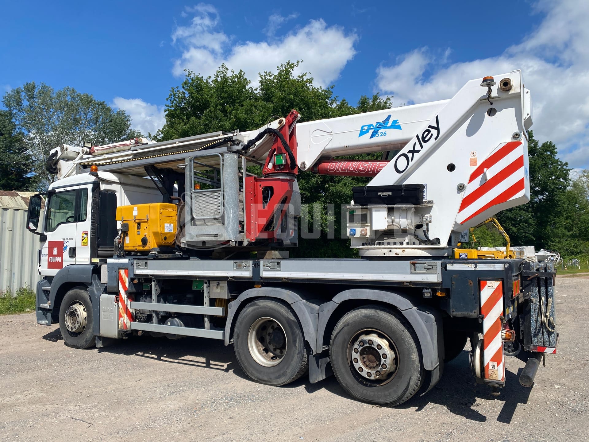 MAN TGS 26.320 6x2-2 BL with Oil Steel Eagle 3526 (35m) - - Used Truck-Mounted Boom Lift