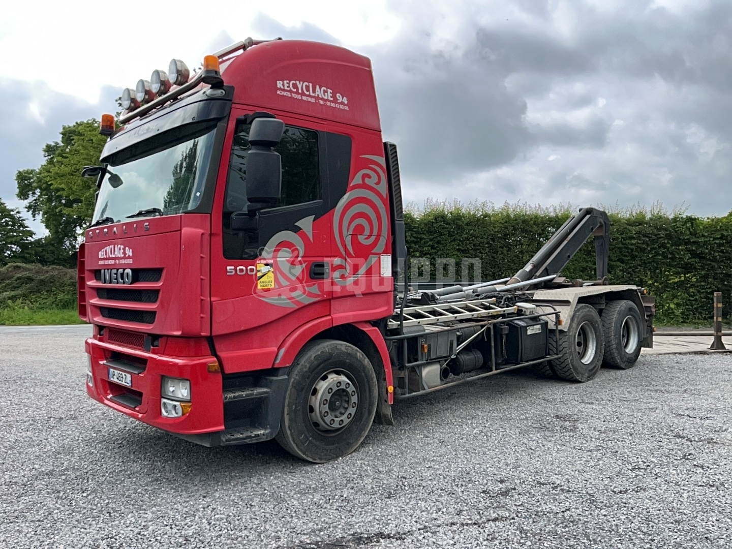 Iveco Rolloff - - Used Roll Off-Tipper Truck