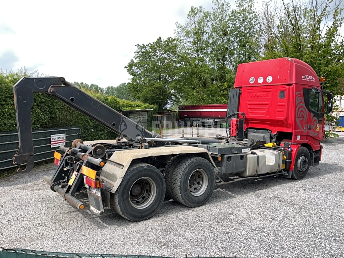 Iveco Rolloff - - Used Roll Off-Tipper Truck