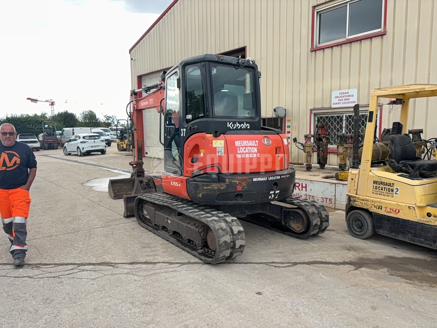 Kubota U55-4  - - Used Mini Excavator  < 7t