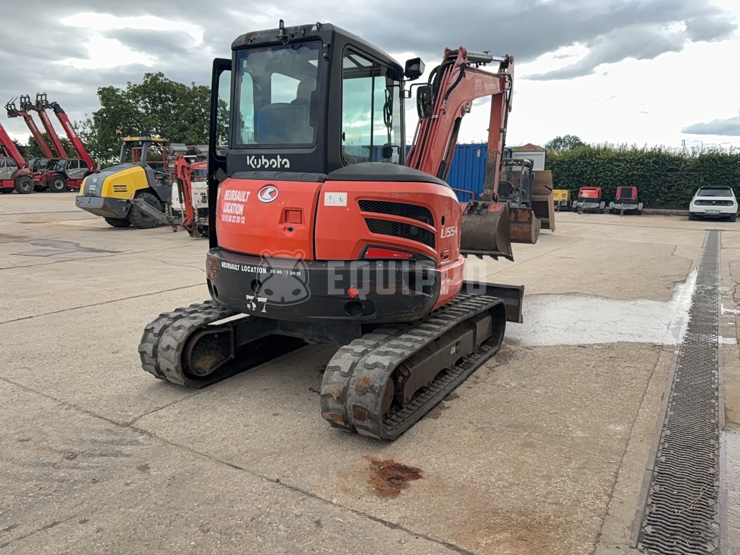 Kubota U55-4  - - Used Mini Excavator  < 7t