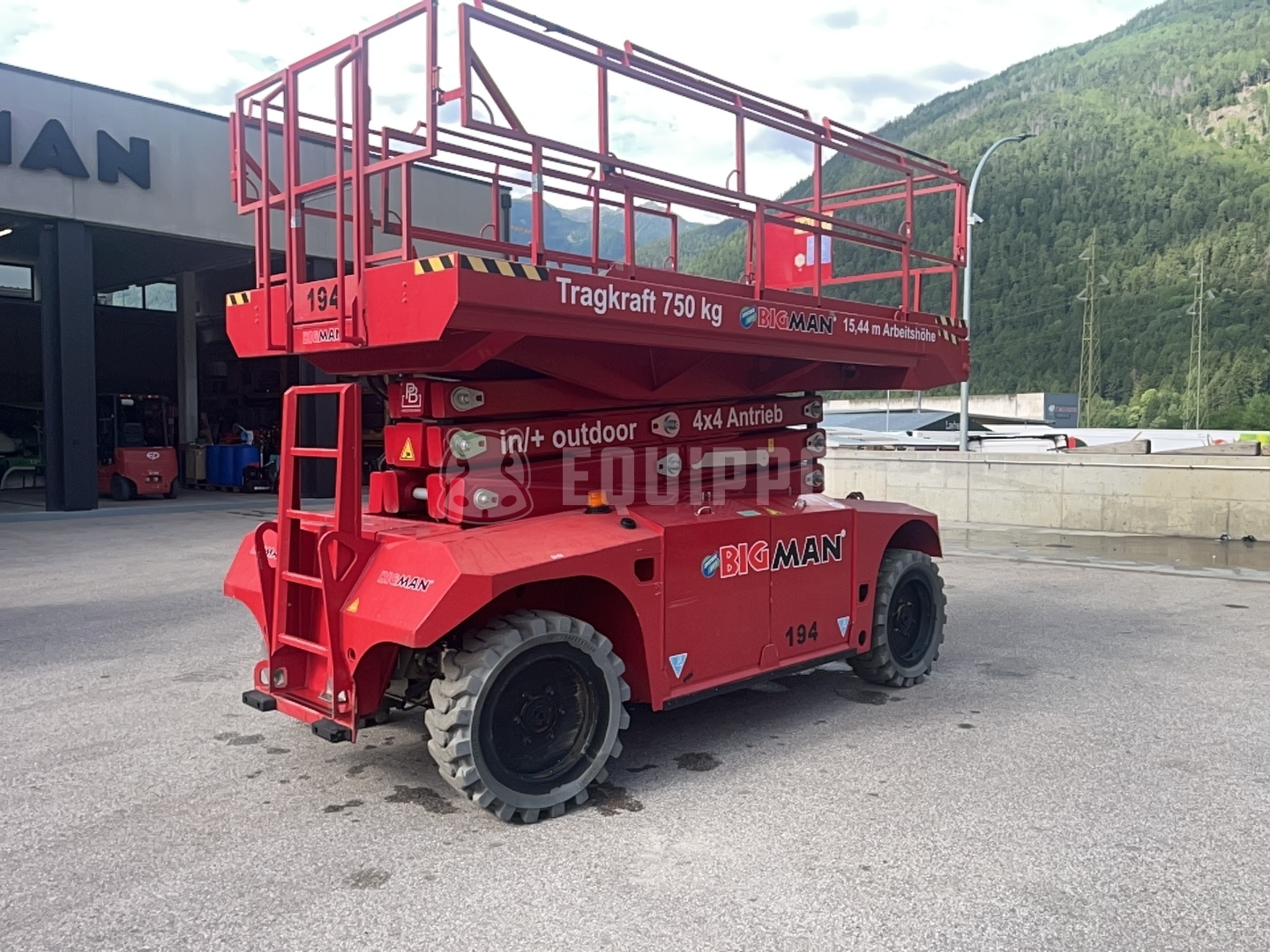 PB Lifttechnik PB S151-19E 4x4 (15m) - - Used Scissor Lift