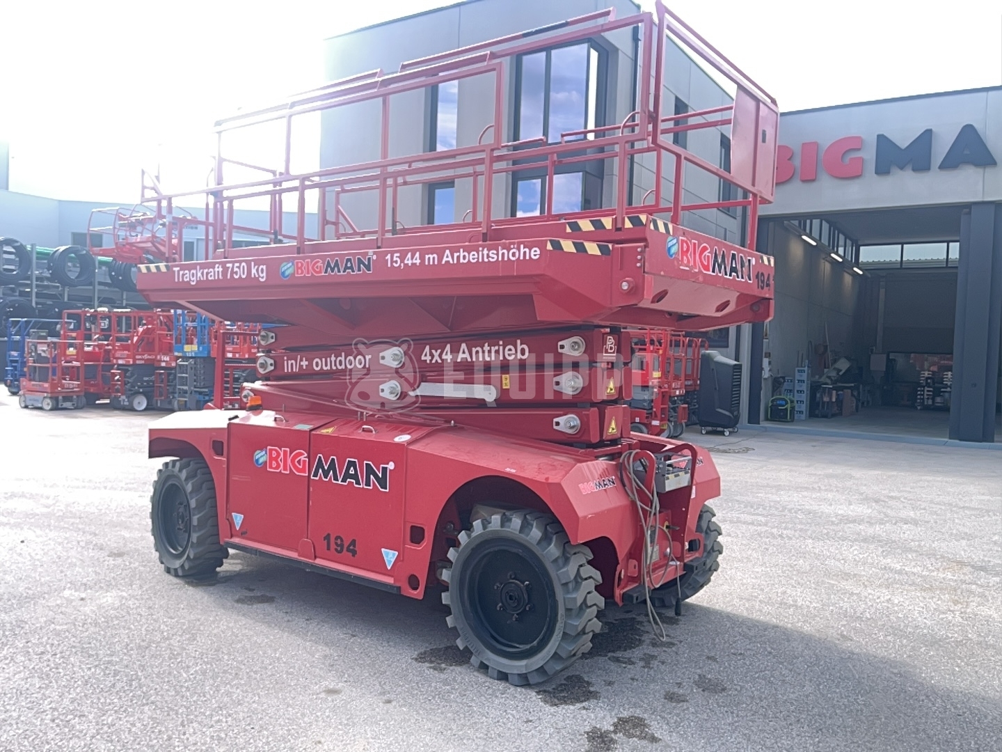 PB Lifttechnik PB S151-19E 4x4 (15m) - - Used Scissor Lift