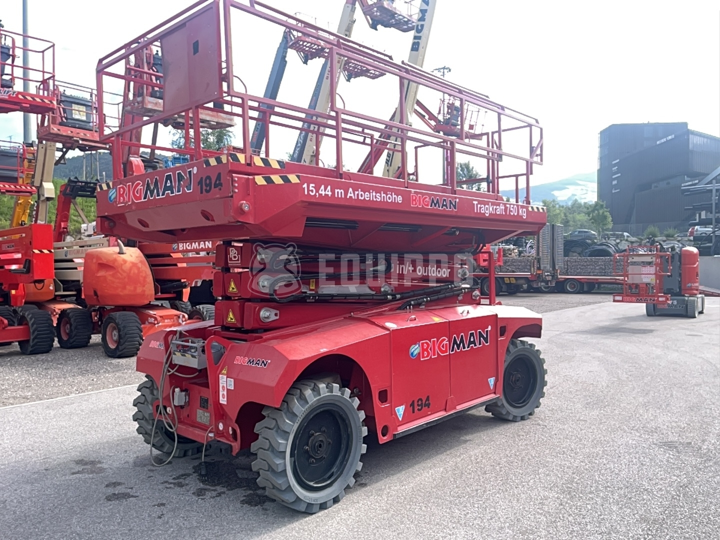 PB Lifttechnik PB S151-19E 4x4 (15m) - - Used Scissor Lift