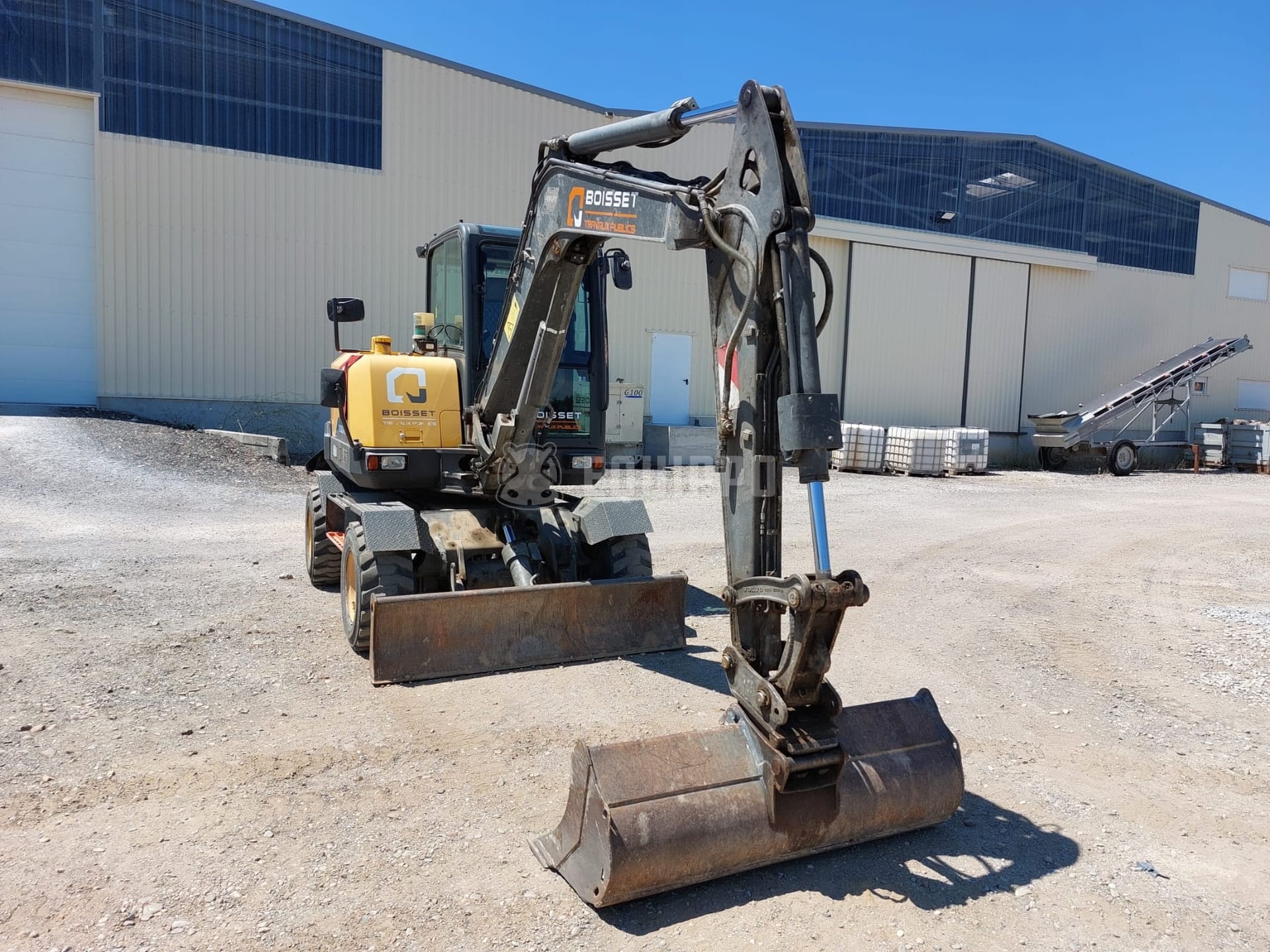 Volvo EW60E with 5 buckets - - Used Wheeled Excavator