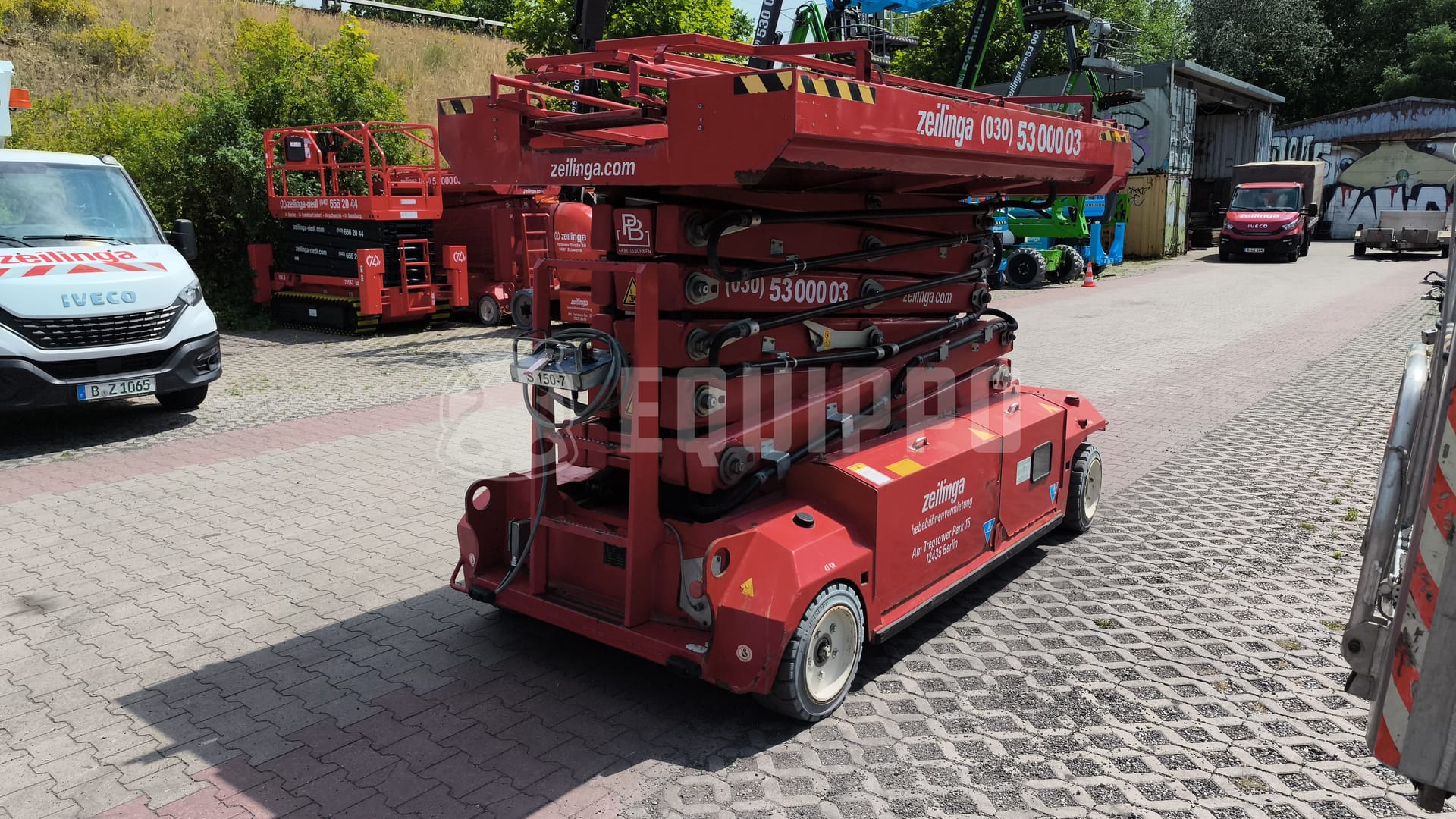 PB S151-16E  - - Used Scissor Lift
