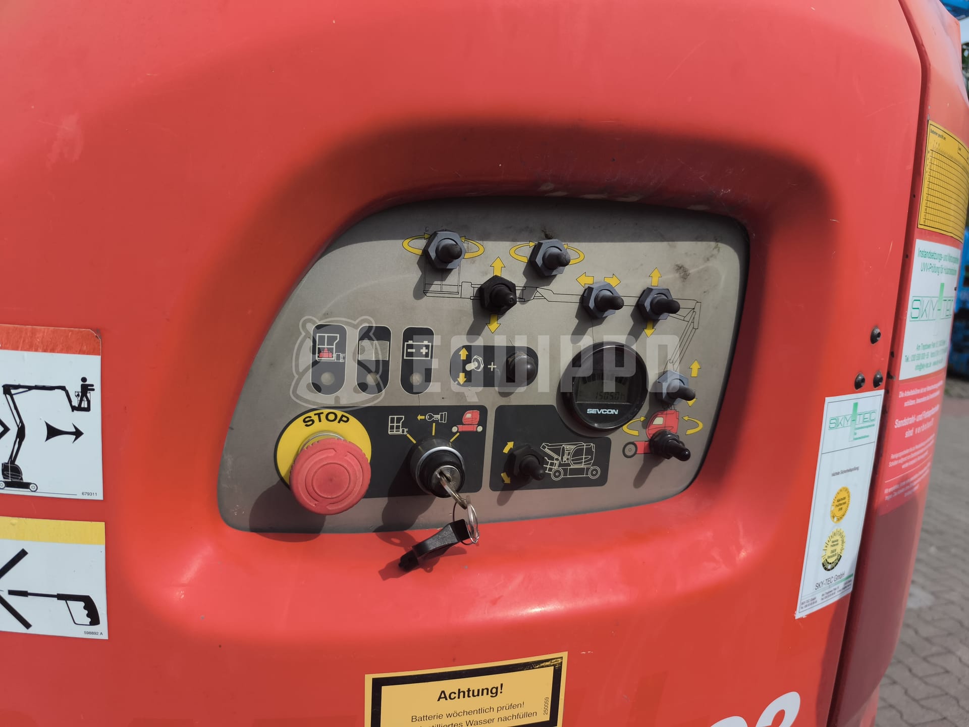 Manitou 170 AETJL  - Control station / Gauges - Used Articulated Boom Lift