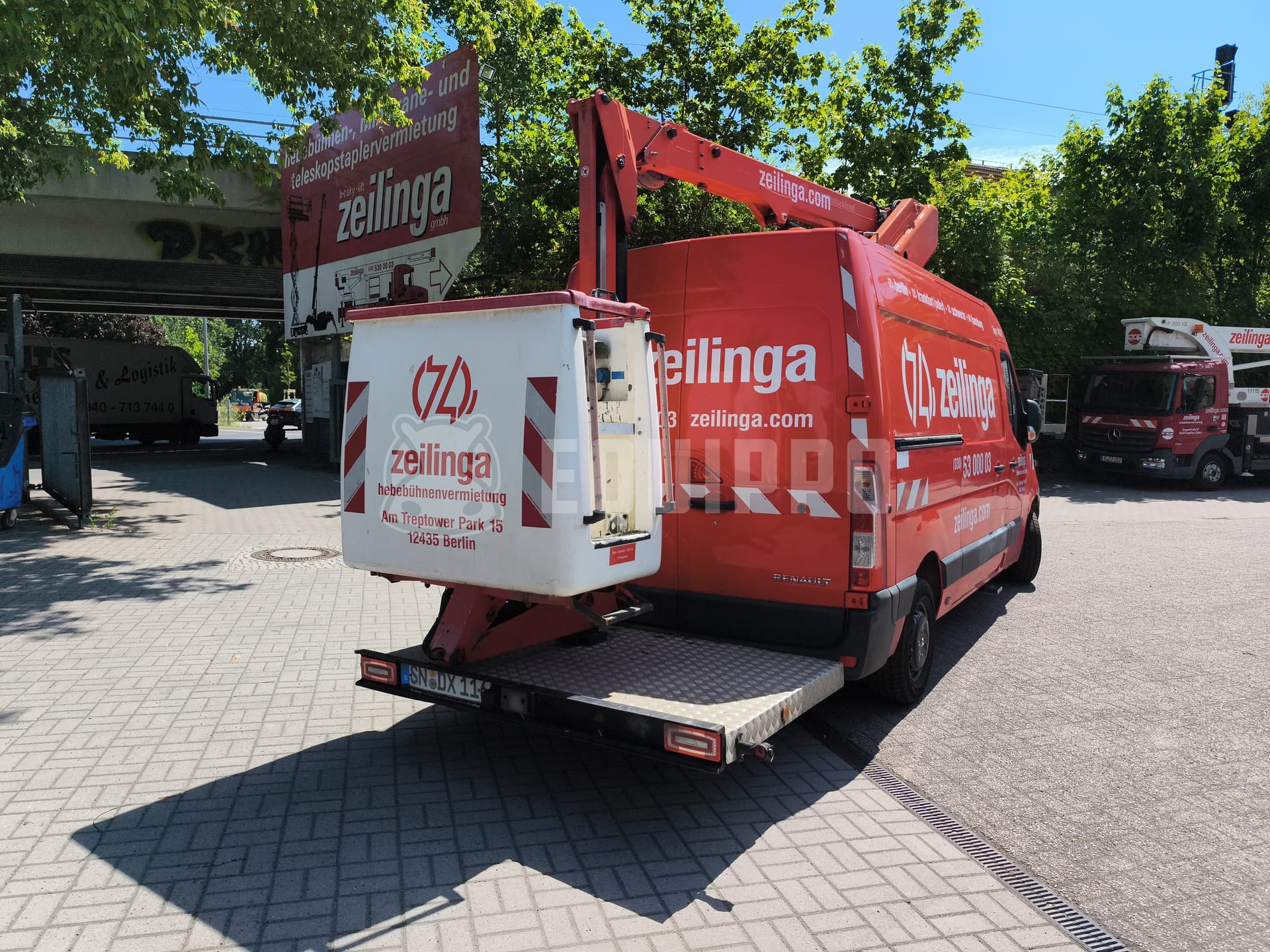 Renault Master France Elevateur 142TPFi - - Used Truck-Mounted Boom Lift