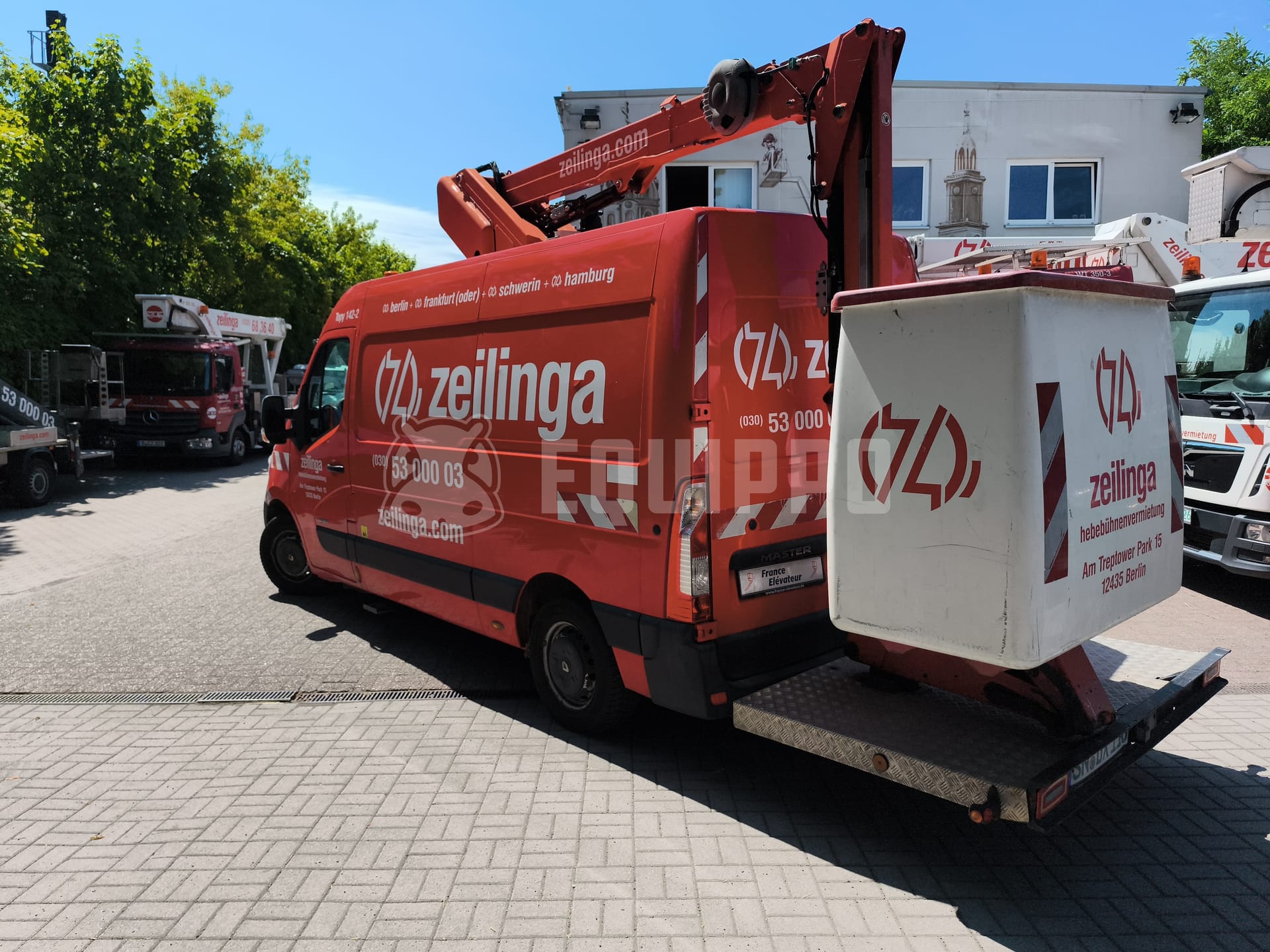Renault Master France Elevateur 142TPFi - - Used Truck-Mounted Boom Lift
