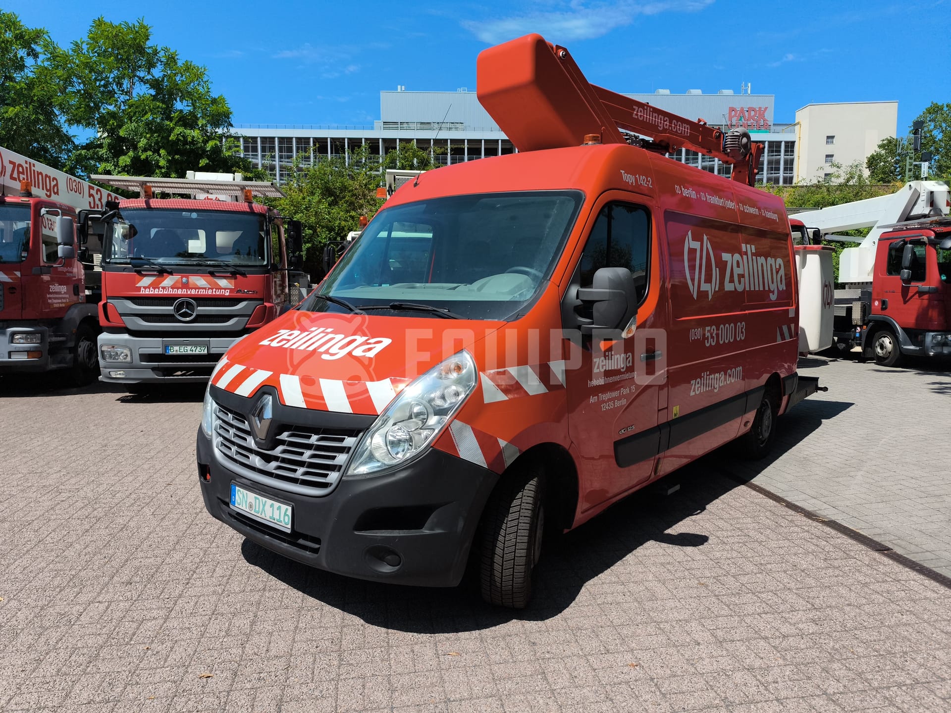 Renault Master France Elevateur 142TPFi - - Used Truck-Mounted Boom Lift