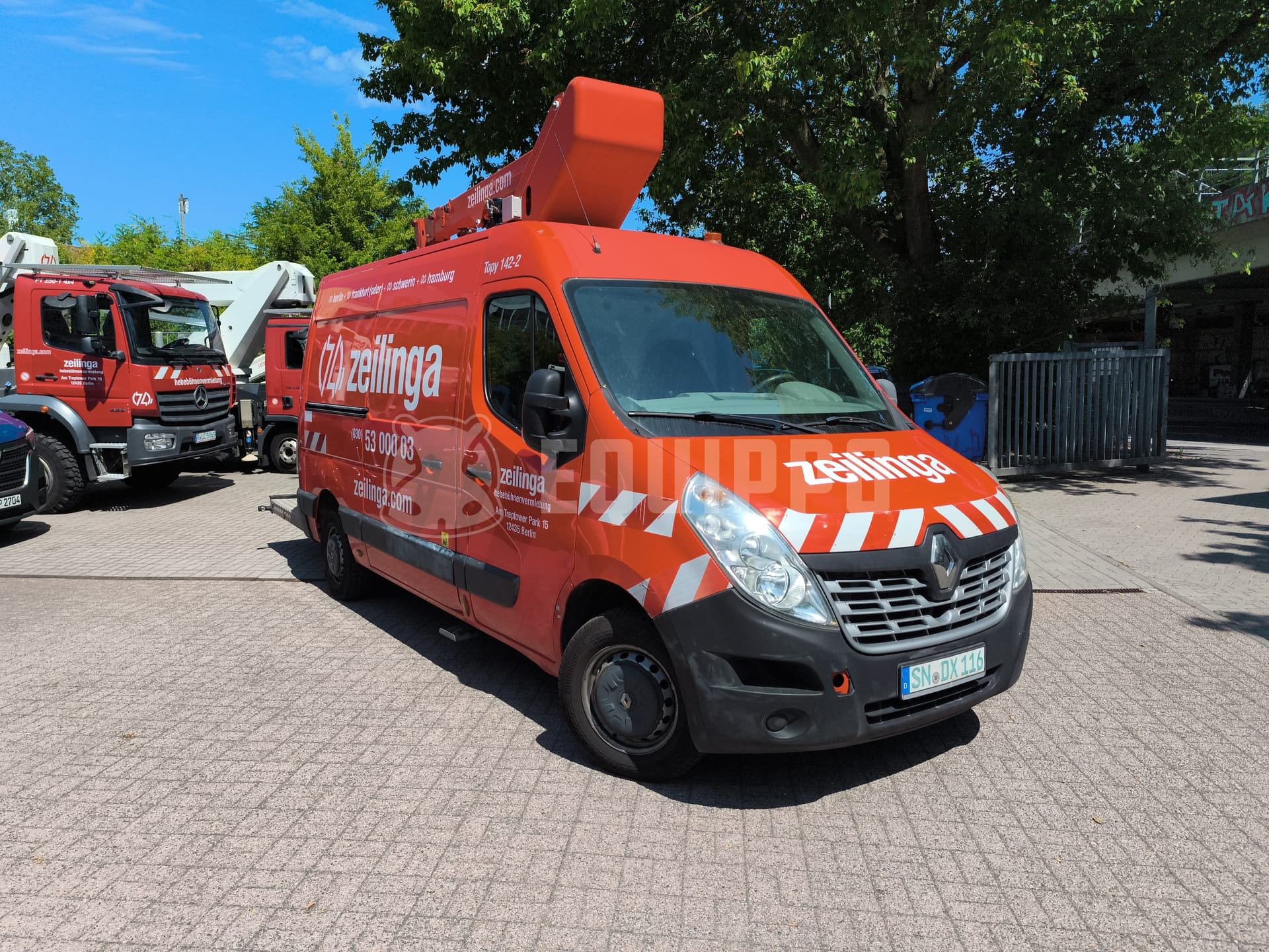 Renault Master France Elevateur 142TPFi - - Used Truck-Mounted Boom Lift