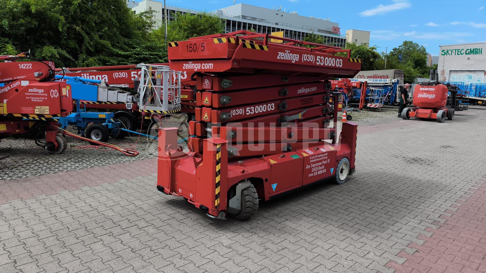 PB Lifttechnik PB PBS151-12ES - - Used Scissor Lift