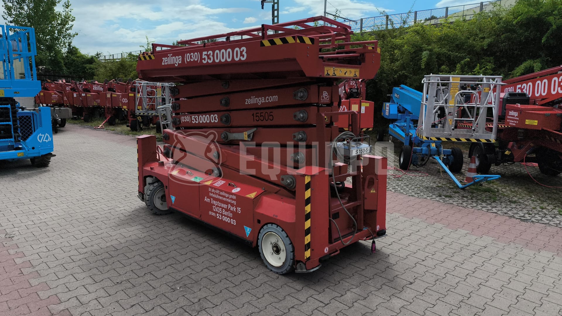 PB Lifttechnik PB PBS151-12ES - - Used Scissor Lift